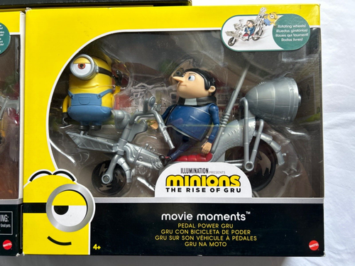 Minions The Rise Of Gru Movie Moments colección conjunto de 3 piezas TOTALMENTE NUEVO - Imagen 5 de 6
