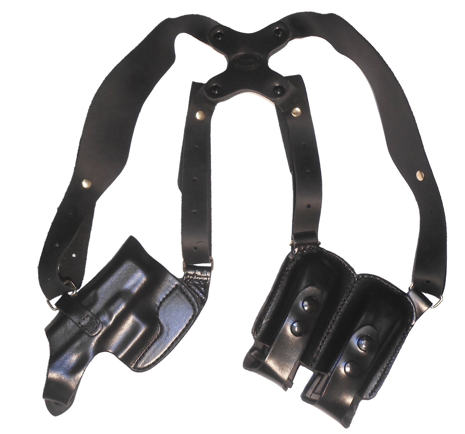 Leather Left or Right Shoulder Holster for Dan Wesson 1911 4 Inch Barrel