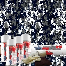 MYDIPKIT Hydro Dipping Water Transfer Print KIT DD-990 Blue Digital Camo