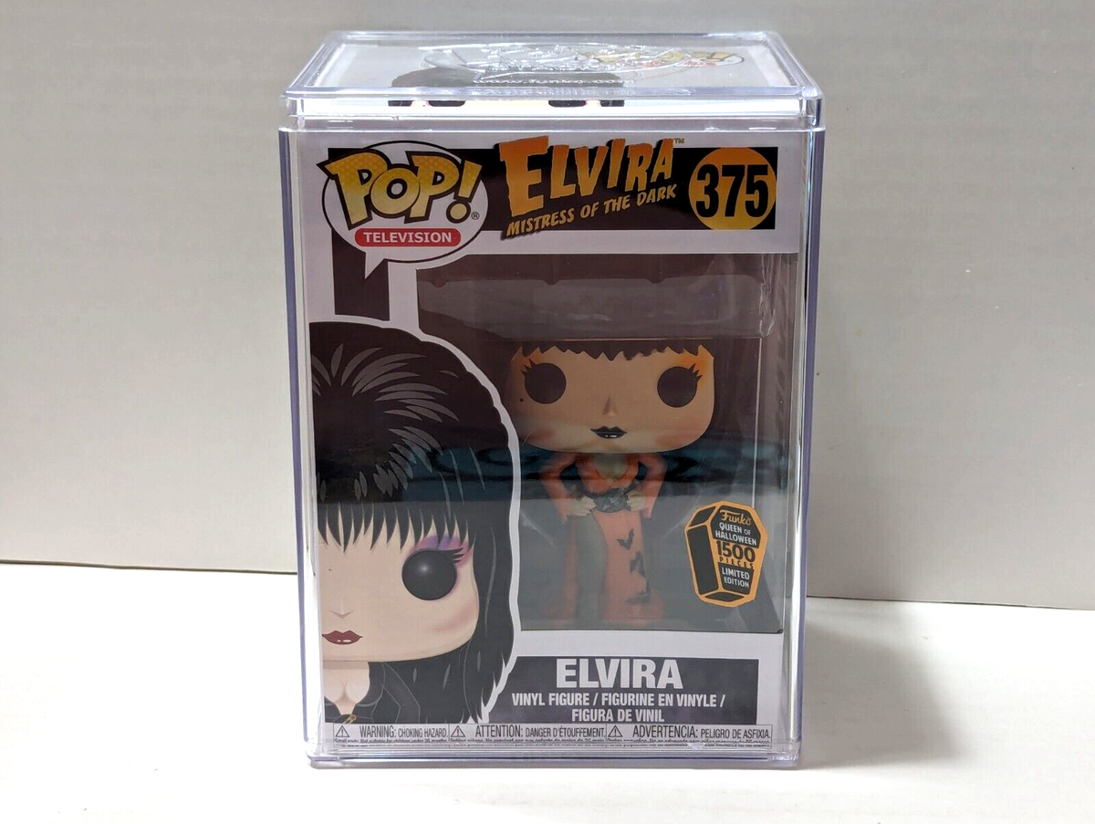 Elvira Orange Dress Mistress of the Dark 1500 Piece LE Funko Pop!  Television 375 | eBay