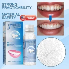 Teeth Repair Temporary Fix Kit Fitting Beads Reusable Fast Moldable False Tooth