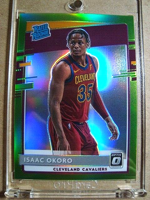 2020-21 Isaac Okoro Donruss Optic Rated Rookie Lime Green Prizm RC /149 🔥🔥🔥