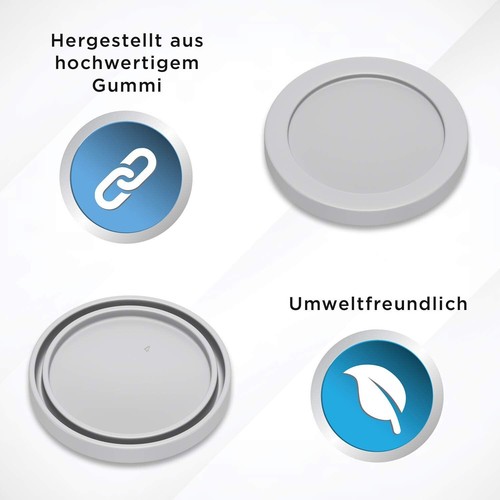 für Miele Dichtung Abdeckung für Klarspüler Spülmaschine 5254442 5254440 - Bild 2 von 11