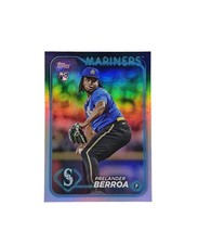 Prelander Berroa 2024 Topps Series 1 #36 RAINBOW FOIL ROOKIE Seattle Mariners RC