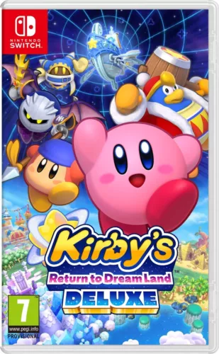 Kirby's Return to Dream Land Deluxe Nintendo Switch Video Game BRAND NEW SEALED