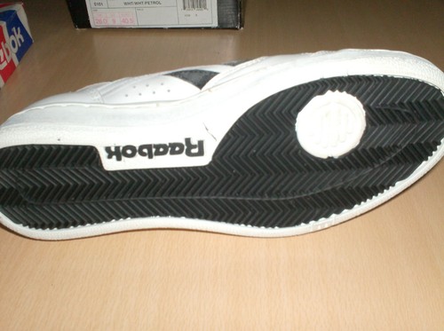 vintage shoes reebok transition 2 collectors only 6.5 usa 90´s new wht/blk 1990 - Picture 8 of 9
