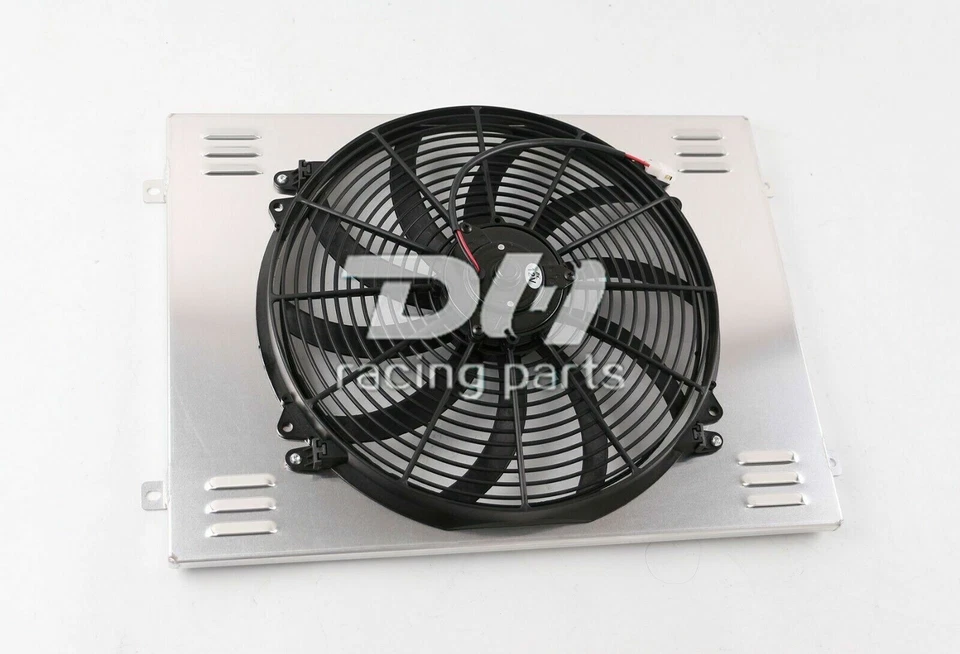 Cubierta completa de aluminio pulido + ventilador para motor V8 Pontiac Catalina 61-66 6,9 L 6,4 L Foto 4 de 4