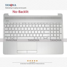 New L52023-001 For HP 15-DW 15S-DU 15S-DY Palmrest No Backlit Keyboard TouchPad