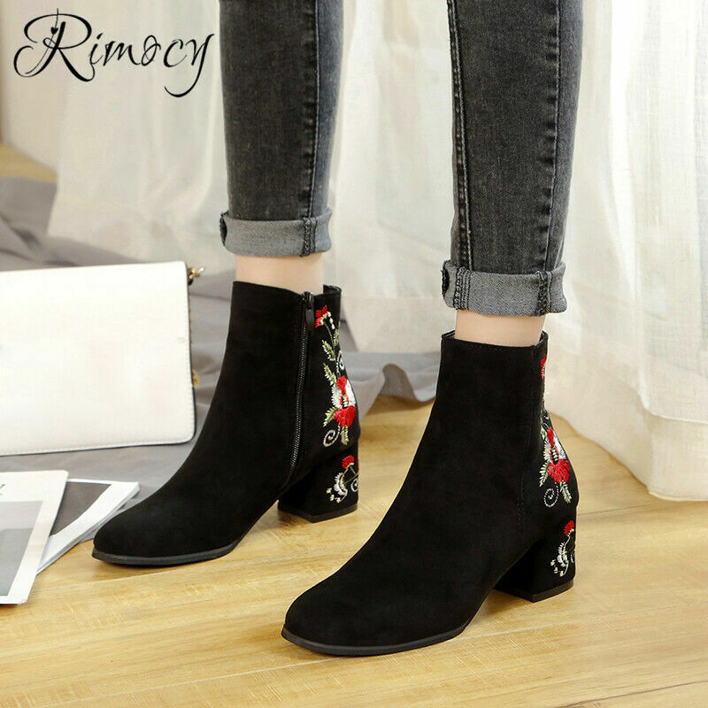 Comprar Botas Cortas De Mujer De Moda Botines Para Dama en USA desde  Peru | TiendaMia
