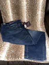 Ava  Viv Women's Plus Size Mid-Rise Skinny Ankle Jeans Medium Wash 26W New NWT