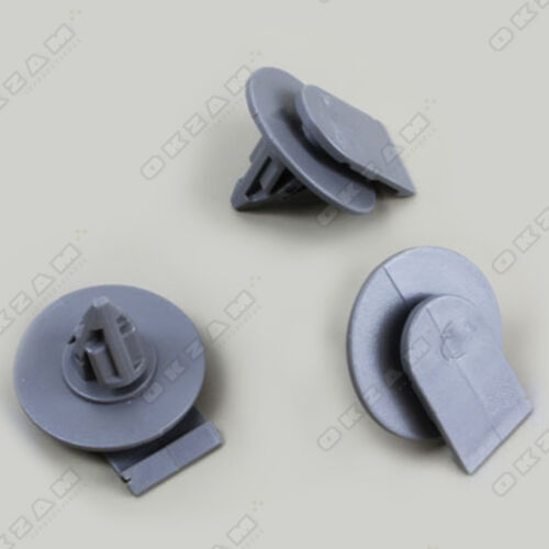 MINI COOPER DOOR WHEEL ARCH COVER CLIPS SIDE SKIRT SILL CLIPS x10 GREY NEW PARTS - Picture 1 of 1