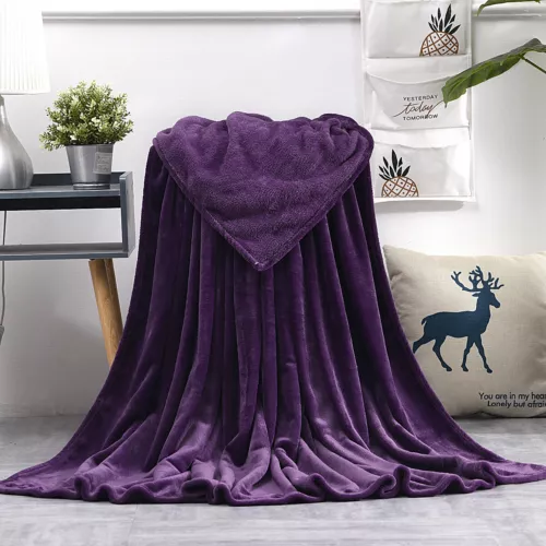 Kuscheldecke Flauschige Wohndecke Flanell Fleecedecke Sofadecke Bettüberwurf - Bild 43 von 46
