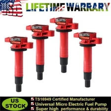 4Pack UF316 Ignition Coils  For Toyota Yaris Prius xA xB Echo 2001-2010 1.5L