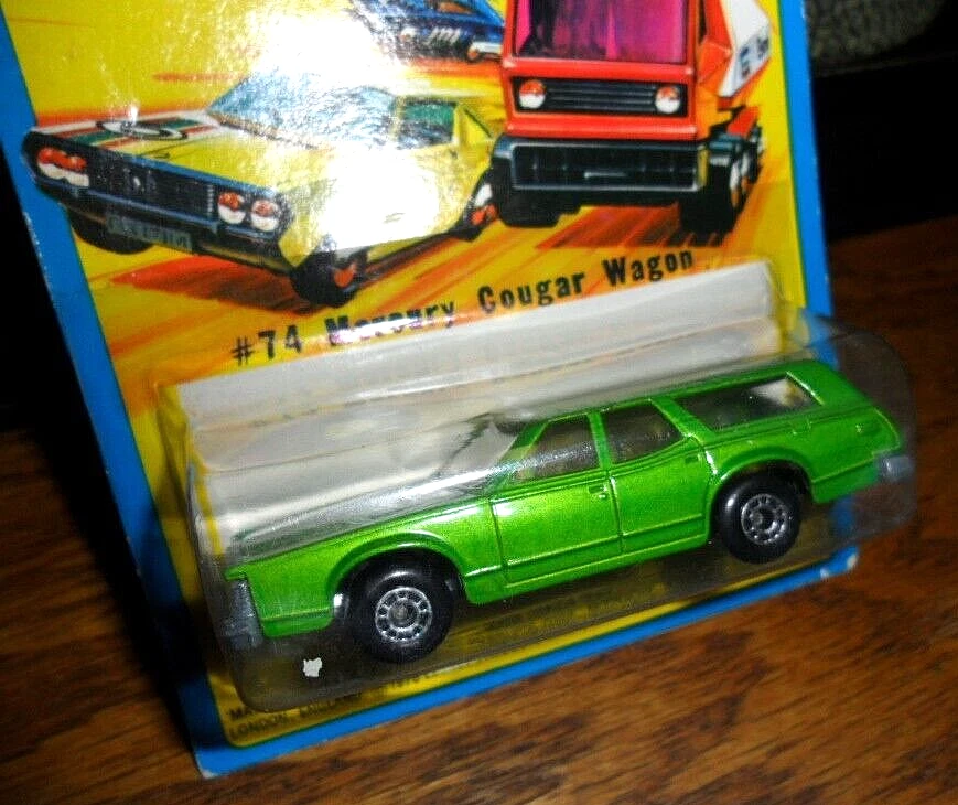 1976 Lesney MATCHBOX Superfast #74 Mercury Cougar Wagon BRADY BUNCH STYLE - Image 2 of 3