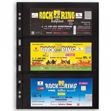 Lighthouse Grande 3 Pocket Pages For Large Currency US Obsolete Banknotes 5 Pack