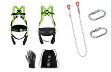 SET Klettergurt XXL Fallschutz Baumpflege Hal...