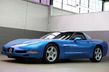 Plainview New York 1997 Blue Corvette