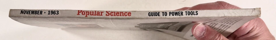 1963 Nov POPULAR SCIENCE World's Fair Rides ELECTRIC TYPEWRITER home microscopes - Image 3 of 4