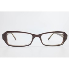 Calvin Klein Collection 7721 20 Brown Rectangular Eyeglass Frames 51-17-135