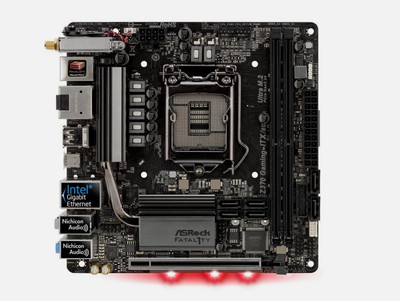 ASRock Z370i Z370 Gaming-ITX/ac LGA 1151 Intel Z370 Mini ITX Motherboard