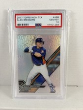 2017 Topps High Tek - Alex Bregman #HT-ABR (RC) PSA 10 Baseball Card