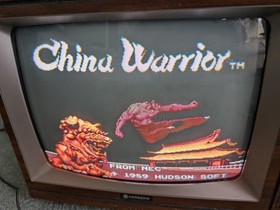 NICE! China Warrior (TurboGrafx-16, 1989) CIB w/Manual & Box Tested!
