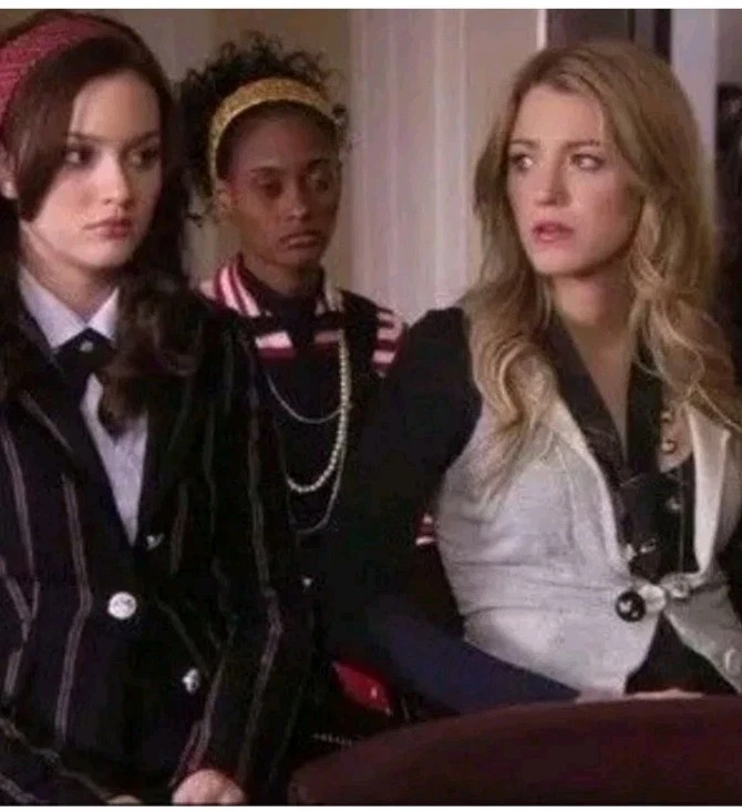 ZARA TRF STRIPED NAVY BLUE WOOL BLAZER JACKET BLAIR WALDORF GOSSIP GIRL M - Image 2 of 4