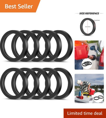 #ad Replacement Fuel Washer Seals 10 Pack Gaskets for Versatile Use $10.99