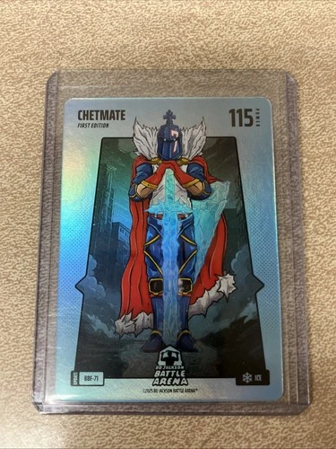 Bo Jackson Battle Arena #BBF-71 CHETMATE CHET HOLMGREN Blue Battlefoil
