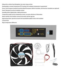 *Egg Incubator Automatic Hatcher DIY Poultry Hatching Machine For Chicken Duck E