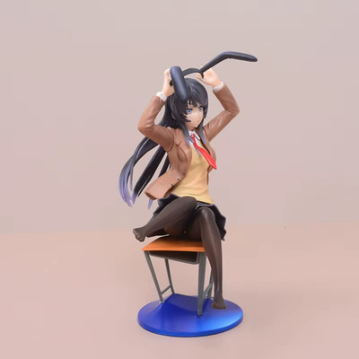 Anime Figure Kuji Rascal Does Not Dream of Bunny Girl Senpai Mai Sakurajima sit