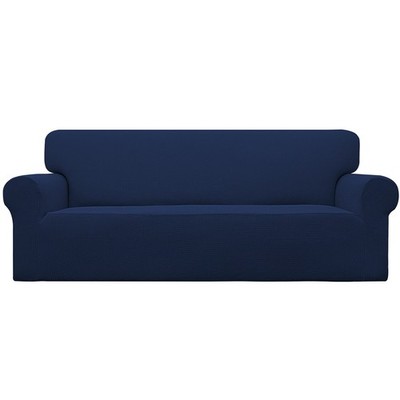 Easy-Going Stretch Sofa Slipcover 1-Piece Cover Large Sofa, Navy