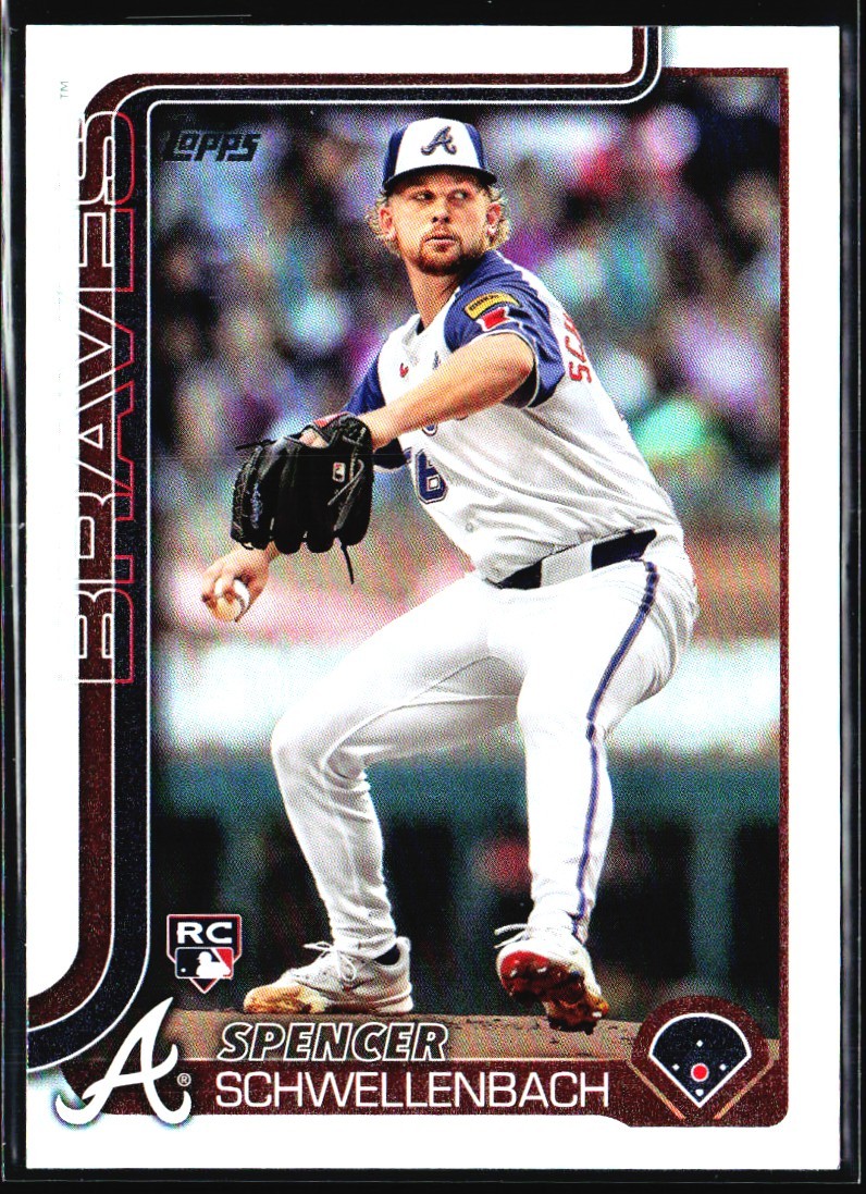 2025 Topps Call To The Hall Spencer Schwellenbach Rookie Atlanta Braves #103