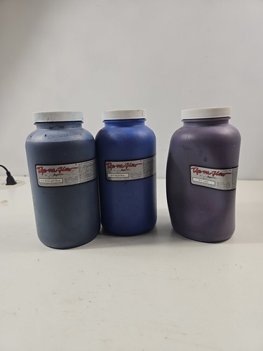 3 Quarts Of Dye Na Flow By Jacquard Midnight Blue Azure Blue And Claret