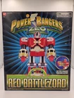 Power Rangers Zeo Deluxe Red Battlezord Bandai 1996 Box Vintage #2588 MMPR