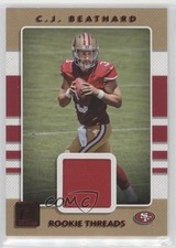 2017 Panini Donruss Rookie Threads Red CJ Beathard #27 z5i