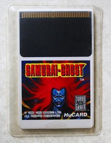 TurboGrafx-16 Samurai Ghost 1992 Game Card/Sleeve, Tested & Working, Very Rare