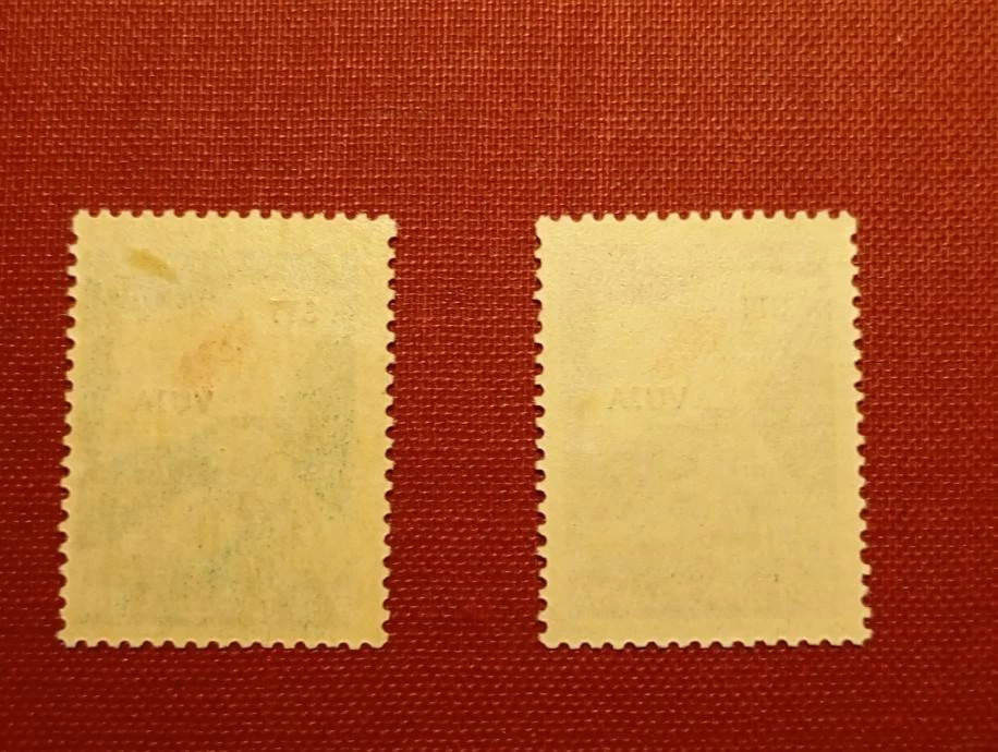 VUJA, VUJNA, Trst, Trieste, postage due, red cross, Yugoslavia, - Image 2 of 2