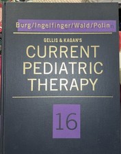 Gellis Kagans Current Pediatric Therapy 16 Gellis Kagans Current Pediatric Therapy 16