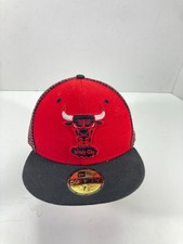 New Era 59Fifty Fitted Hat 7 1/2 NBA Chicago Bulls Windy City Hardwood Classic