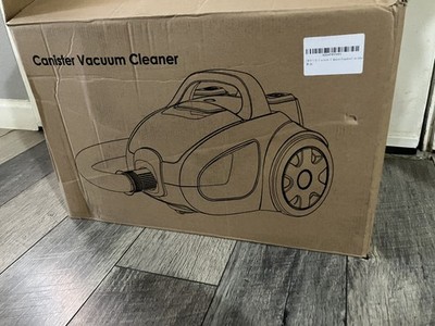 Canister Vacuum Cleaner, 32Kpa 1600W Bagless Vacuum Cleaner, Dust Full Indica...