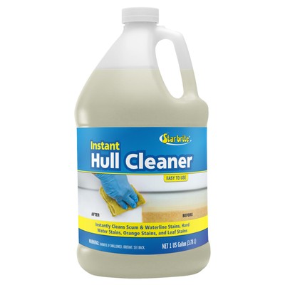 Star brite Instant Hull Cleaner - Clean Stains & Scum Lines on Boat Hulls Easily