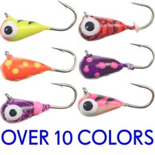 WidowMaker Tungsten Dropper Glow Fishing Jig Size #14