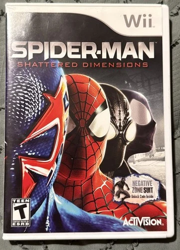 Spider-Man: Shattered Dimensions (Nintendo Wii, 2010) Complete w/ Manual