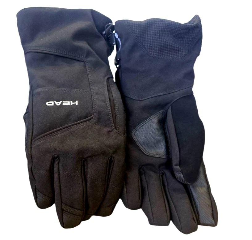 HEAD Unisex Ski Glove with Size Pocket Black - NEW!