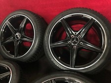 orig. AMG Felgen 18" Dunlop Winterreifen Mercedes C-Klasse W205 S205 Winterräder