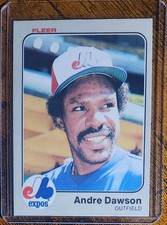 1983 Fleer Andre Dawson #280 Expos HOF