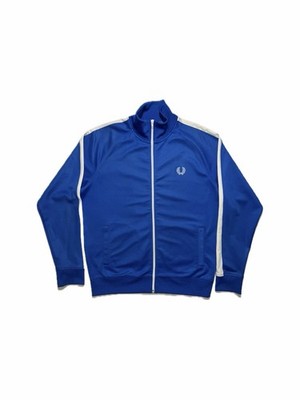 Vintage Fred Perry Blue Zipper/ Tracksuit Top Size L