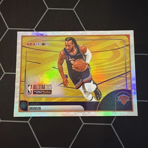 Topps 2026 NBA Hoops Jalen Brunson NBA All-Star Insert #278 Knicks ref#330