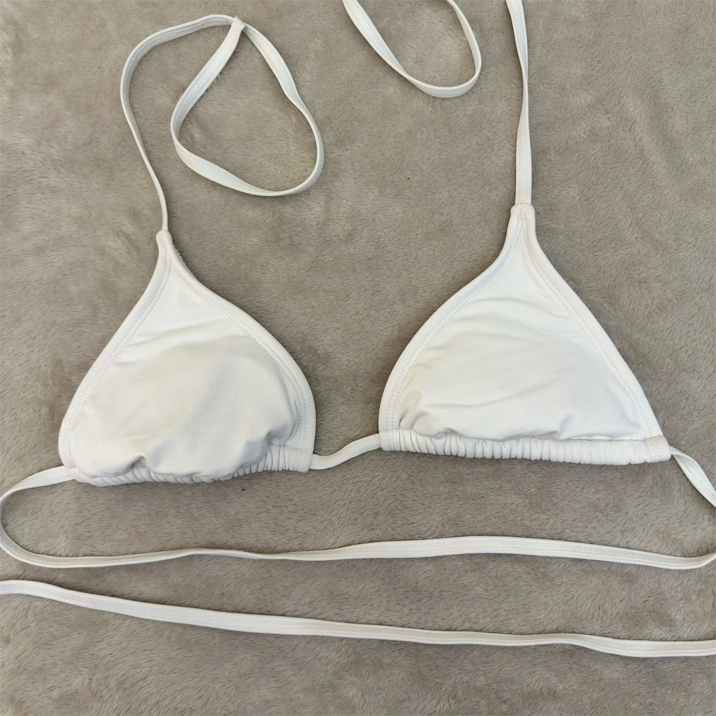 Haut De Bikini Eres Blanc - Taille 44 FR (US 12) - Neuf Avec étiquettes, Valeur 190€
